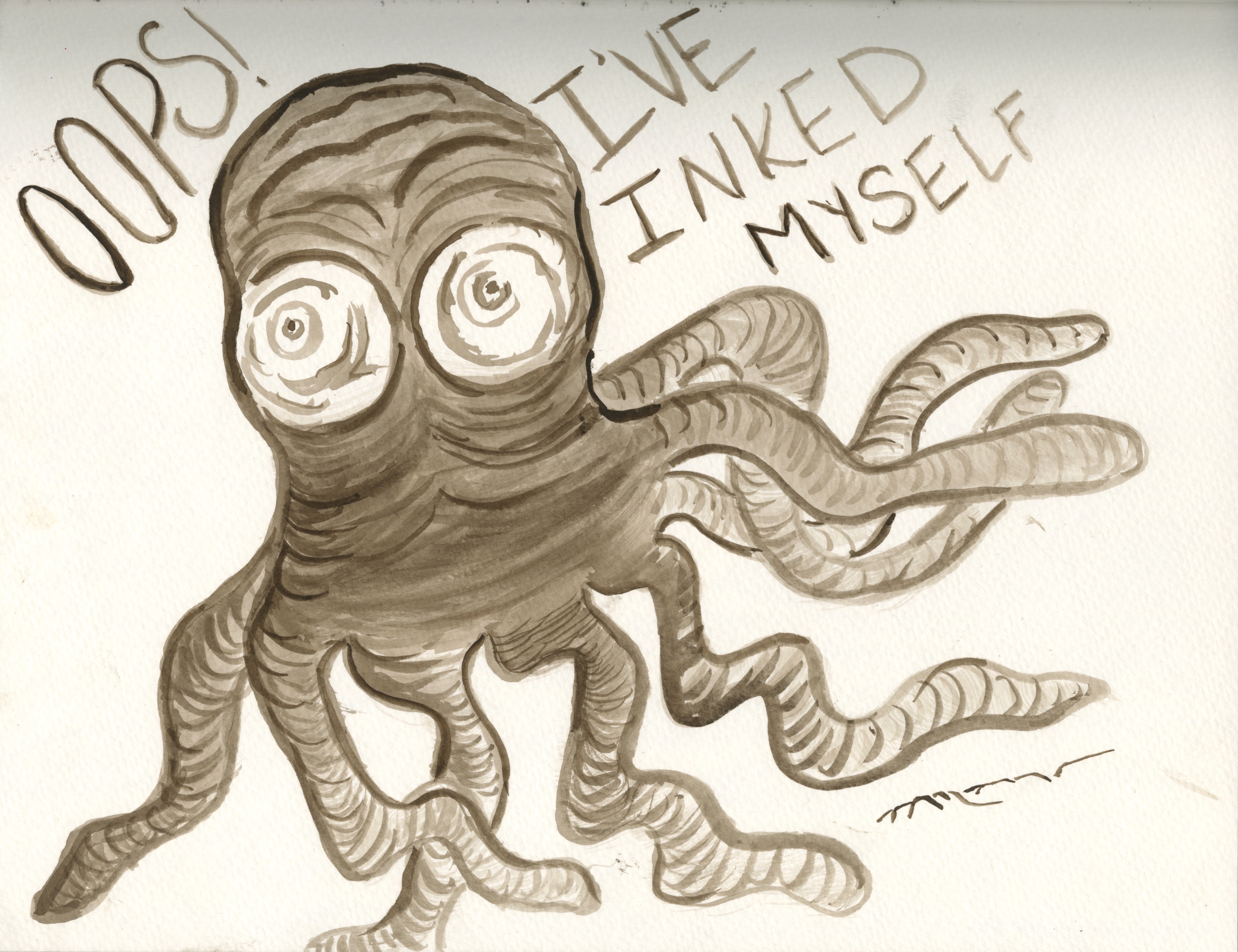 Octopus Ink Watercolors – Natalie Treadwell